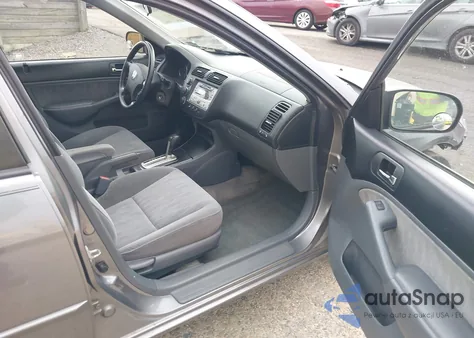 2004 Honda Civic Lx из США, поврежденный, VIN 1HGES16514L021096